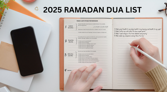 MAKE A RAMADAN DUA LIST